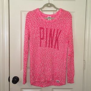 Loose knit PINK sweater